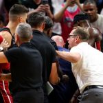 NBA - 热火队与猛龙队打架 迈阿密的卡莱布-马丁被禁赛一场，多伦多的克里斯蒂安-科洛科被罚款15000美元