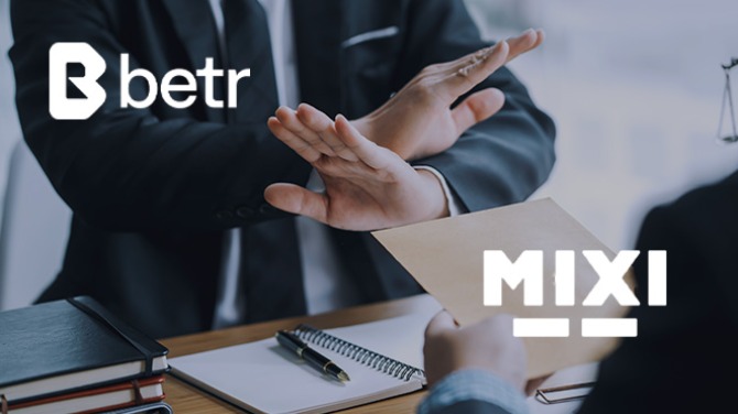 PointsBet更新：Betr拒绝接受Mixi的收购要约