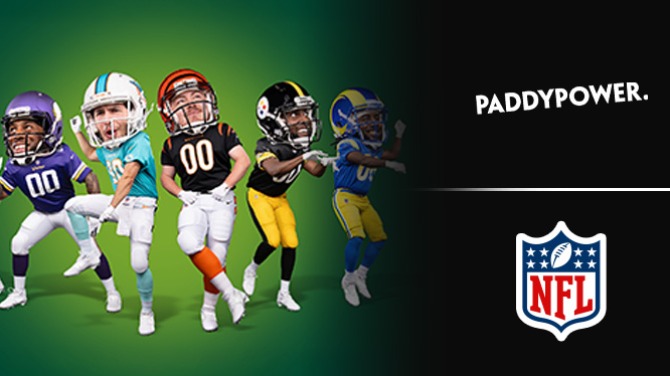 Paddy Power成为NFL在英国和爱尔兰地区的官方体育博彩合作伙伴